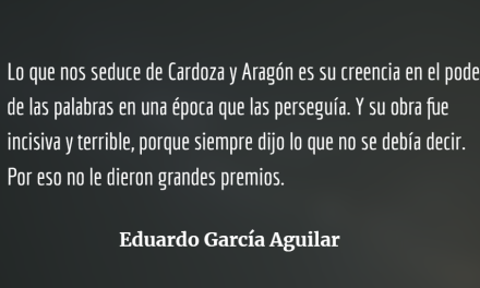 El guatemalteco Luis Cardoza y Aragón