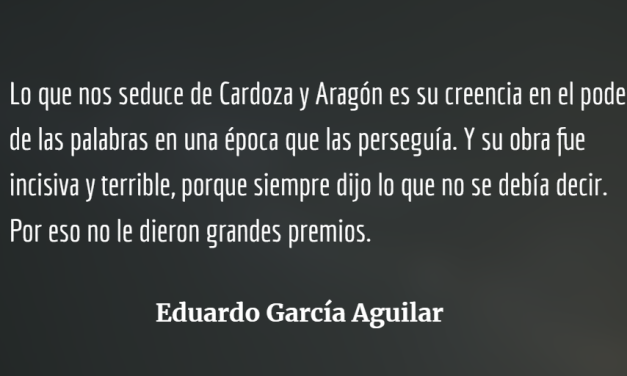 El guatemalteco Luis Cardoza y Aragón