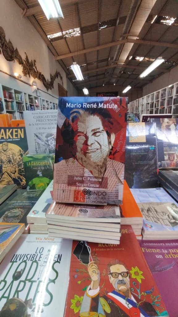 Mario René Matute de venta en el Fondo de Cultura Económica de Guatemala